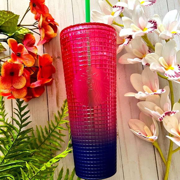 Starbucks Other - New Starbucks Pink 💕& Purple 💜 Ombré 24oz. Tumbler (Venti Size)